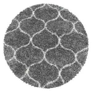 Szürke kerek szőnyeg ø 80 cm Salsa – Ayyildiz Carpets