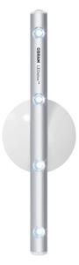 LEDVANCE LEDstixx Silver, beltéri, ezüst elemes világító ezüst LED pálca (3xAAA elemmel, 0.6 W, foglalat: LED modul, IP20 védelem, 6200 K színhőmérséklet, 25 lm fényerő, 2 év garancia 4058075227866