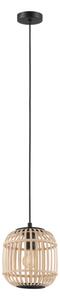 BORDESLEY - Fa búrás függeszték lámpa; 1xE27; átm:21cm - Eglo-43231 akció