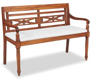 Batavia Teak Fa Pad - 2 Ülőhelyes - 120 cm