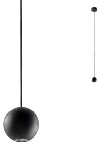 OBO - LED függeszték lámpa, matt fekete színű, 459lm; átm:5cm - Redo-01-1834