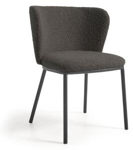 Fekete étkezőszék Ciselia – Kave Home
