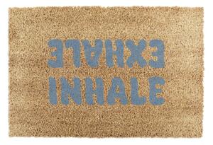 Kókuszrost lábtörlő 60x90 cm Inhale Exhale – Artsy Doormats