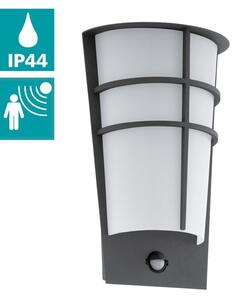 Breganzo 1 - Kültéri Led fali lámpa. mozgásérzékelővel IP44 - Eglo-96018 akció
