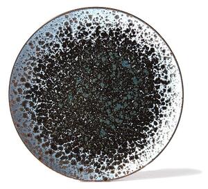 Pearl fekete-szürke kerámia tányér, ø 29 cm - MIJ