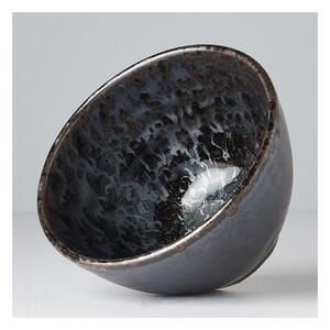 Pearl fekete-szürke kerámia tál, ø 13 cm - MIJ