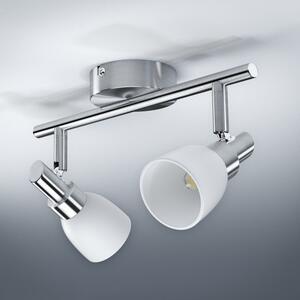 LEDVANCE LED Spot G9 2x2W 2700K, beltéri, szürke fali / mennyezeti SPOT lámpa, 3.8 W, foglalat: G9, IP20 védelem, 2700 K színhőmérséklet, 400 lm fényerő, 5 év garancia 4058075268029