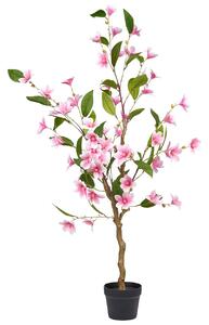 Műnövény MAGNOLIA TREE 128 cm Zöld