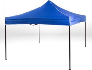 Kerti pavilon, összecsukható 2,9 x 2,9 m, kék