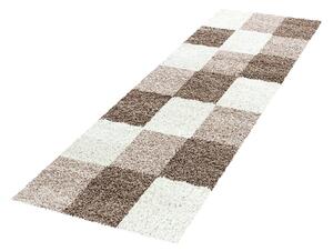 Barna futószőnyeg 80x250 cm Life – Ayyildiz Carpets