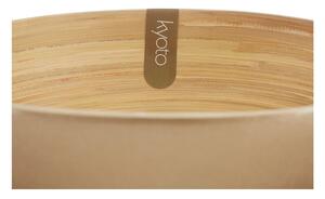 Aranyszínű bambusz szervírozó tál, ⌀ 30 cm - Premier Housewares