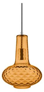 LEDVANCE Vintage 1906 Carved PENDANT PEAR Glass Orange, beltéri, narancs VINTAGE EDITION 1906 stílusú mennyezeti lámpa, foglalat: E27, IP20 védelem, 2 év garancia 4058075217225