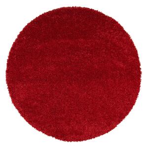 Aqua Liso piros szőnyeg, ø 80 cm - Universal