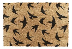 Kókuszrost lábtörlő 40x60 cm Swallows – Artsy Doormats