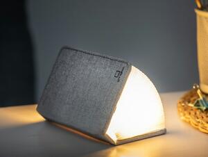 Booklight szürke kisméretű könyvalakú LED asztali lámpa - Gingko