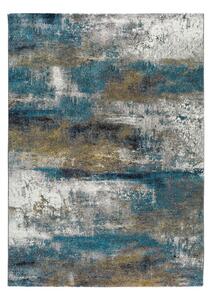 Kalia Abstract kék szőnyeg, 140 x 200 cm - Universal