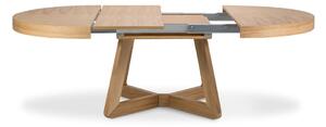 Bodil bővíthető étkezőasztal tölgyfa lábakkal, ø 130 cm - Windsor & Co Sofas