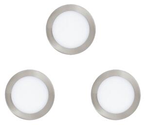 TINUS LED szabályozható süllyesztett lámpa 3 db-os szett; 3x1000lm; átm:17cm; 3000-6500 K - Eglo-78736 akció