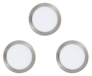 TINUS LED szabályozható süllyesztett lámpa 3 db-os szett; 3x1400lm; átm:23cm; 3000-6500 K - Eglo-78737 akció