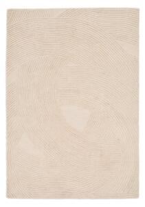 Krémszínű kézi szövésű gyapjú szőnyeg 200x300 cm Domm – Kave Home