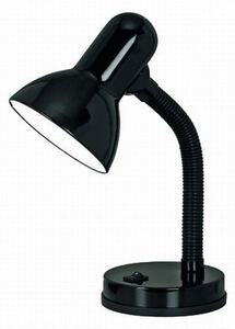 Basic - Írósztali lámpa 1x60W E27 hajlítható mag:30cm fekete - EGLO-9228