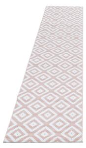 Világos rózsaszín futószőnyeg 80x300 cm Plus – Ayyildiz Carpets