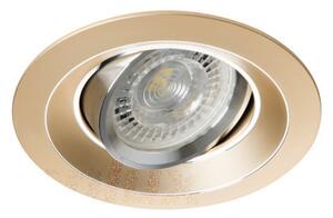 Kanlux COLIE beltéri álmennyezeti kerek lámpa IP20-as védettséggel, arany színben, Gx5,3 foglalattal ( Kanlux 26741 )