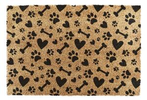 Kókuszrost lábtörlő 40x60 cm Paws and Bones – Artsy Doormats
