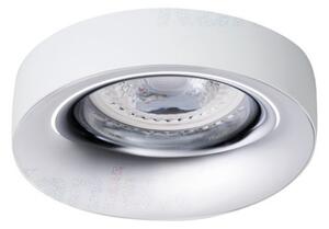 Kanlux ELNIS beltéri álmennyezeti kerek lámpa IP20-as védettséggel, fehér/króm színben, Gx5.3 foglalattal ( Kanlux 27806 )