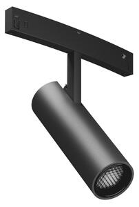 XNRS32WWR SP SBK – 10,6W 3000K UGR<13 LED sínes spotlámpa, matt fekete, íves