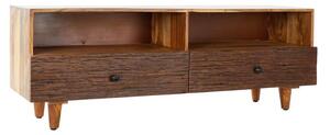 Bútor, tv-s, fa, újrahasznosított, akác, 140x40x50