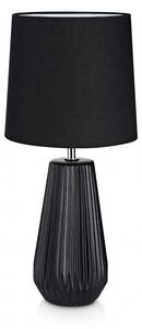 Markslöjd 106624 Nicci asztali lámpa, fekete, 1xE14 foglalattal