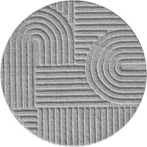Világosszürke kerek szőnyeg ø 120 cm Art – Ayyildiz Carpets
