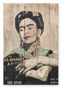 Fa falitábla 40x60 cm Frida Les Amants – Madre Selva