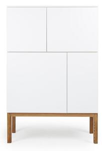 Patch fehér négyajtós szekrény, 92 x 138 cm - Tenzo