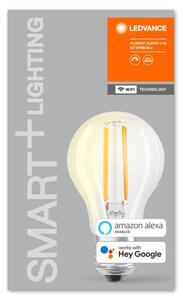 LEDVANCE SMART+ WIFI vezérlésű, LED fényforrás, Classic forma, Fillament, szabályozható, 5,5 W-os, ( 2700 K ), 806 lm, IP20, 15 000 óra élettartammal, foglalat: E27, ( LEDVANCE 4058075528239 )