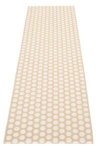 Bézs-krémszínű kültéri-beltéri futószőnyeg 70x250 cm Noa Beige Vanilla – Pappelina