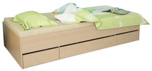 Egyszemélyes ágy 90 cm Matari (bükk). 794652
