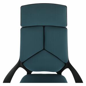 Irodai szék, kék/fekete, BAKARI