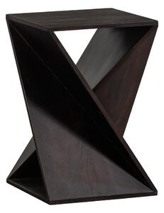 Akácfa tárolóasztal 41x41 cm Ikem – WOOOD
