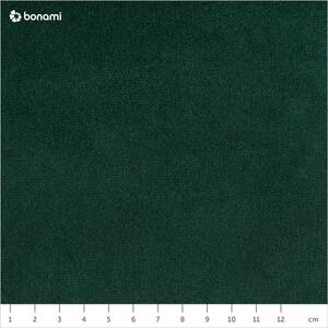 Naïve zöld-fekete bársony pad, 100 cm - EMKO