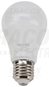 Tracon LAS6010W, Gömb burájú LED fényforrás SAMSUNG chippel 230V,50Hz,10W,3000K,E27,940 lm,200°,A60,SAMSUNG chip