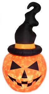 HOME Felfújható Halloween Tök, 180cm, Belső LED Projektorral