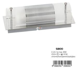 Rábalux 5800 Periodic fali lámpa, 1xE14 foglalattal