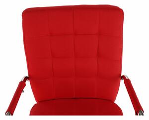 KONDELA Irodai szék, piros, MORGEN