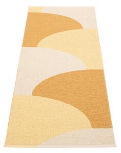 Okkersárga kültéri-beltéri futószőnyeg 70x180 cm Hill Ochre Pale Yellow – Pappelina
