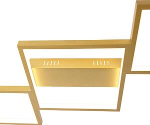 Arany mennyezeti lámpa LED-del 3 fokozatban szabályozható 5 lámpa - Lejo