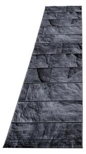 Sötétszürke futószőnyeg 80x300 cm Parma – Ayyildiz Carpets