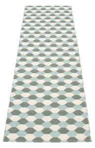 Zöld-türkiz kültéri-beltéri futószőnyeg 70x250 cm Dana Army – Pappelina