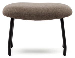 Barna puff Belina – Kave Home